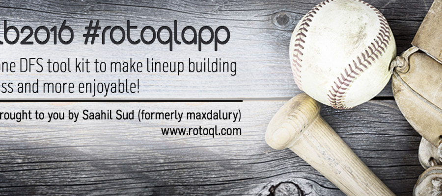 Mlb optimizer deals